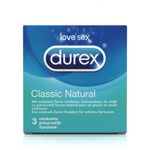 Prezerwatywy - Durex Classic Natural...