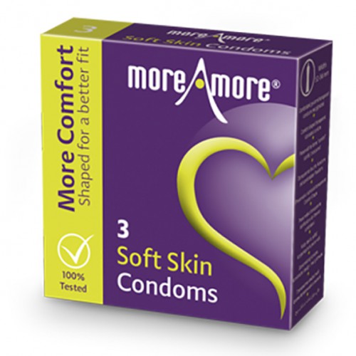 Prezerwatywy - MoreAmore Condom Soft...